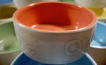 dogtower Keramik Hundenapf Haru, orange