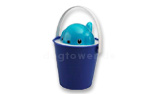 Futtereimer Crock, blau