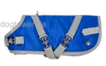 Wintermantel Horse Blanket, blau-silber