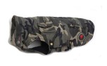 Hundejacke Camouflage, grau/schwarz Hundejacke Camouflage, grau/schwarz