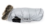 Hundemantel Wolters Parka, silber