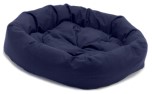 Lotus Hundebett Donut, blau