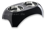 Melamin Futterbar Comfort, schwarz