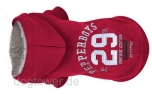Milk & Pepper Hundepullover Hoody Dakota, rot