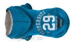 Milk & Pepper Hundepullover Hoody Dakota, t�rkis