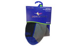 Sealskinz Socke Mid Weight Mid Length, grau/schwarz