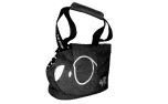 Hundetasche, Jeans, schwarz von United Pets