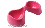 Doppel Hundenapf Bicio, fuchsia