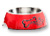 Rogz Futternapf Bubble Red Bones