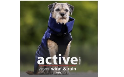 ACTIVE cape ELASTIC WIND & RAIN Mini dark blue