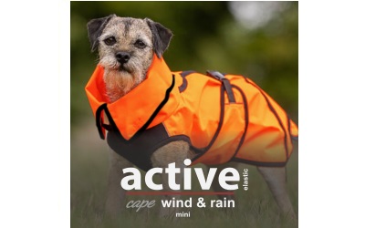 ACTIVE cape ELASTIC WIND & RAIN Mini orange