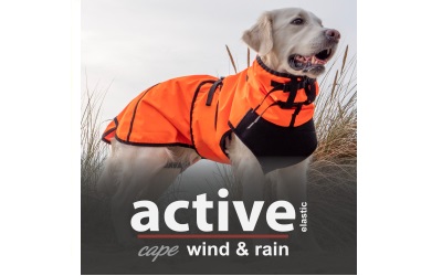 ACTIVE cape ELASTIC WIND & RAIN orange