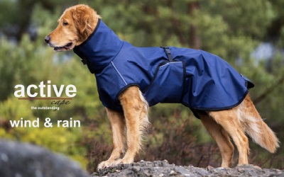 ACTIVE cape WIND & RAIN Regenjacke, dark blue