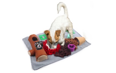 AFP Schnüffeldecke Dig it - Rectangle Fluffy mat with one cute toy