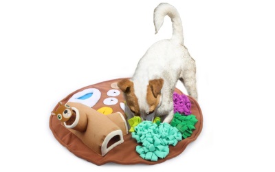 AFP Dig it Schnüffelmatte Round Fluffy mat with cute toy