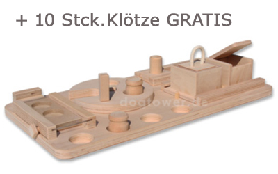 AKTION DogStation + 10 GRATIS Klötze