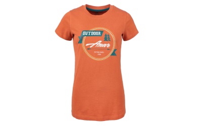 Anar Baidi Damen T-Shirt orange