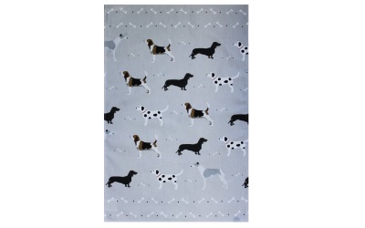 Bailey and Friends Tea Towel Blue Geschirrtuch