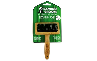 Bamboo Groom Soft Slicker