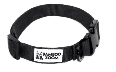 Bamboo Zoom Halsband schwarz