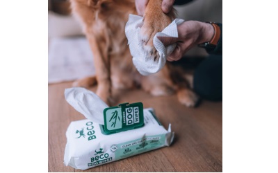 Beco Bamboo Dog Wipes unparfümiert 80 Pack