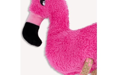 Beco Plüschspielzeug Flamingo