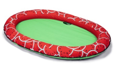 Beeztees schwimmendes Luftbett Gody Hundespielzeug grün/rot