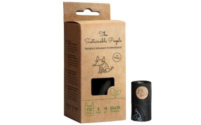 The Sustainable People Biologisch abbaubare Hundekotbeutel mit Griffen