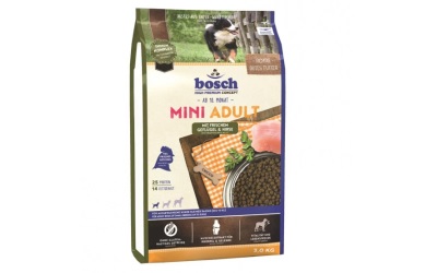 Bosch Trockenfutter MINI Adult Geflügel & Hirse