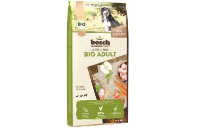 Bosch Hundefutter Bio Adult Hühnchen & Apfel