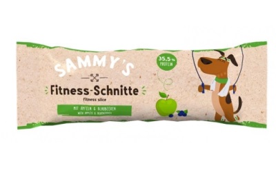 Bosch Sammys Fitness-Schnitte mit Äpfeln & Blaubeeren