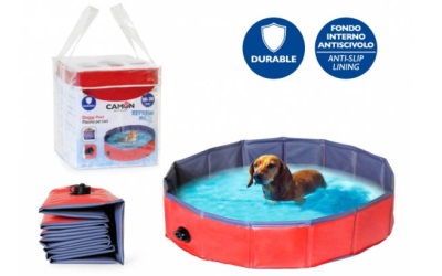 Camon Doggy Pool Blau/Rot