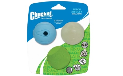 Chuckit Fetch Medley S 5 cm 3 Pack