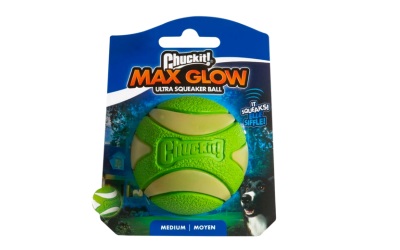 Chuckit Max Glow Ultra Squeaker