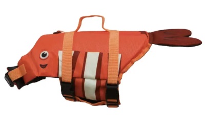Croci Life Jacket for Dogs Hundeschwimmweste Clownfish