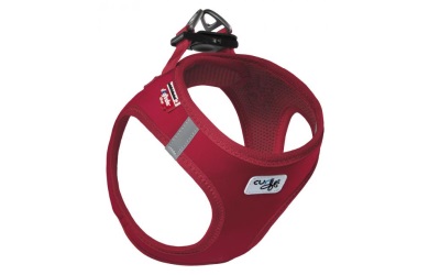 Curli Vest Softshell Hundegeschirr, rot