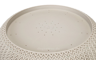 Unterseite vom Curver Cozy Pet Home, hellbeige