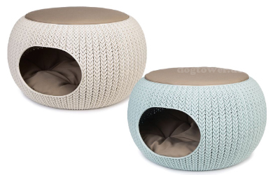 Curver Cozy Pet Home, Kuschelhöhle erhältlich in zwei Farben