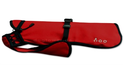 Dackel & Co. iqo XW Thermo-Fleece Hundemantel, feuerrot