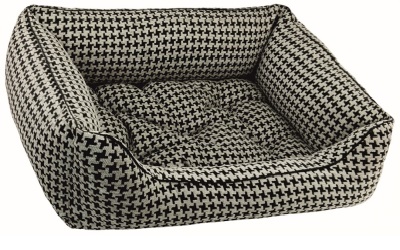 Dandy Dog DandyBed Houndstooth Beige