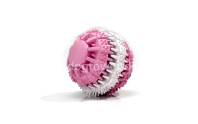 Dento Hundeball in rosa