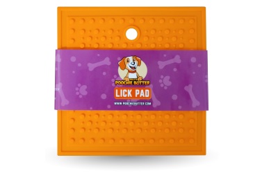 Dilly's Poochie Butter Lick Pad mit Saugnapf (großes Quadrat)