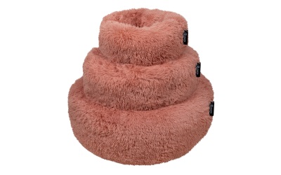 District 70 Hundebett FUZZ old pink