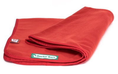 Doctor Bark Kuscheldecke Fleece rot