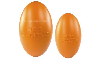 Dog Comets Hundespielzeug (Hartplastik) Pan Stars in orange