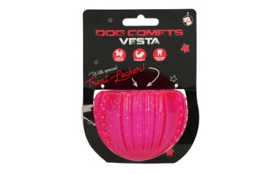 Dog Comets Vesta Leckerliball, pink