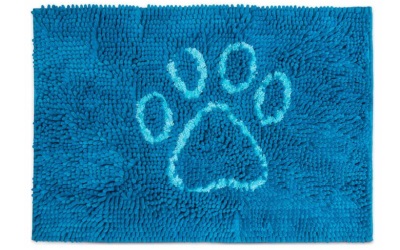 Dog Gone Smart Dirty Dog Door Mat aqua