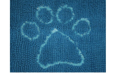 Dog Gone Smart Dirty Dog Door Mat aqua