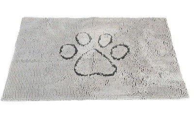 Dog Gone Smart Dirty Dog Door Mat silver grey