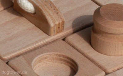 Intelligenzspielzeug aus Holz